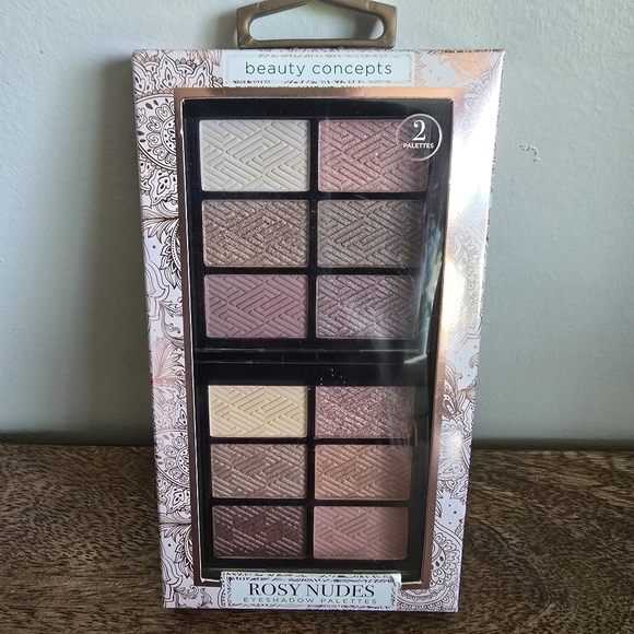 Beauty Concepts Other - 2 Palettes Beauty Concepts Rosy Nudes Eyeshadow